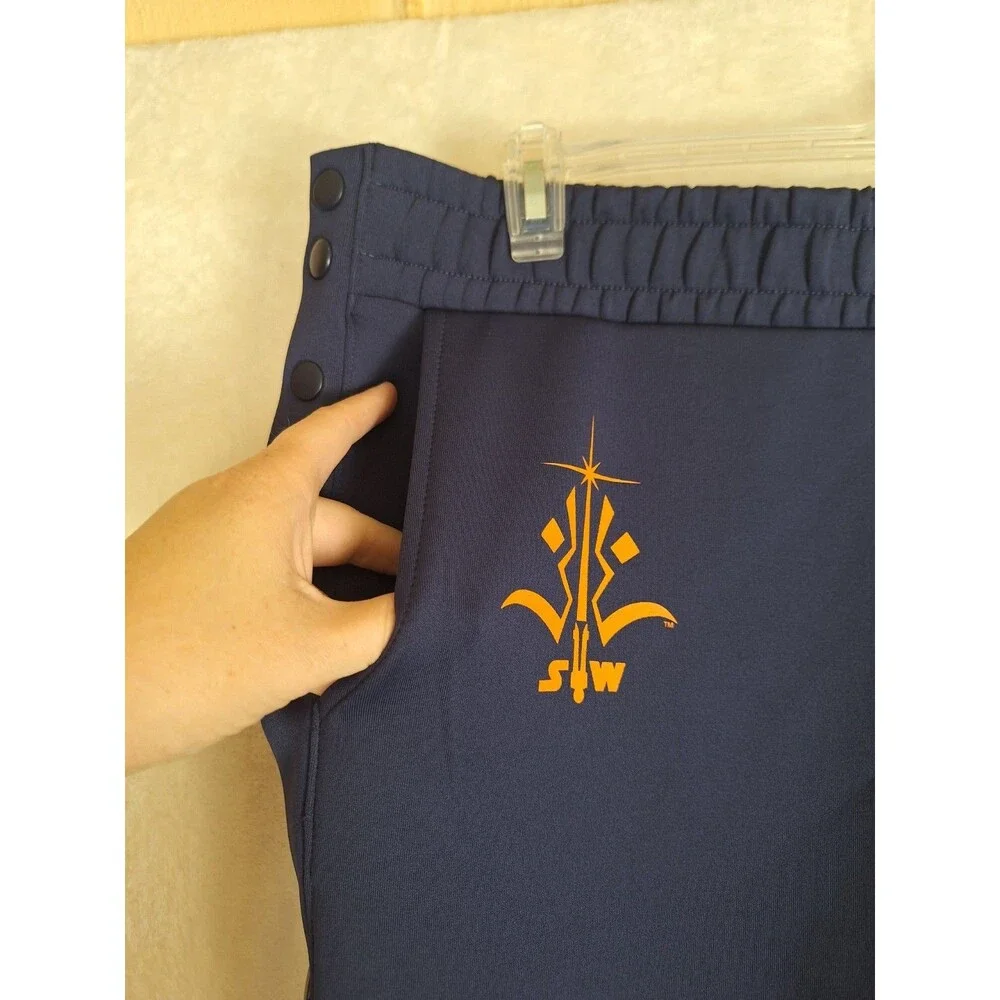 Our Universe Star Wars The Clone Wars Ahsoka Tano Snap Track Pants Womens 2X NWT